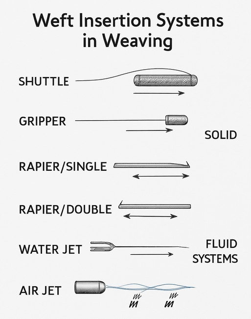 Weft insertion system
