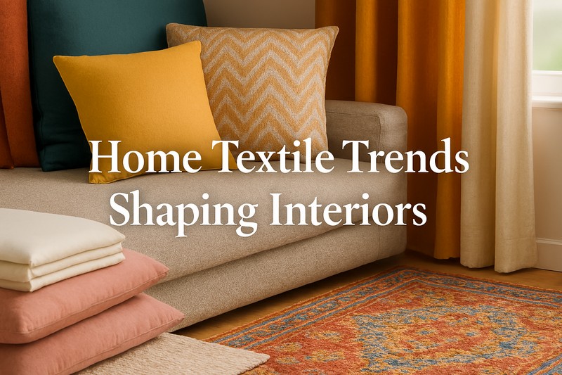 Home Textile Trends Shaping Interiors