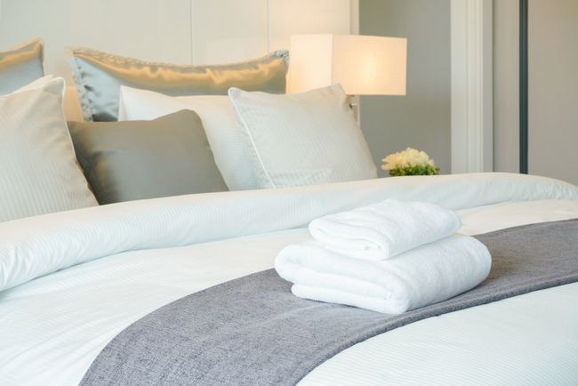 Various types of Hotel Linens